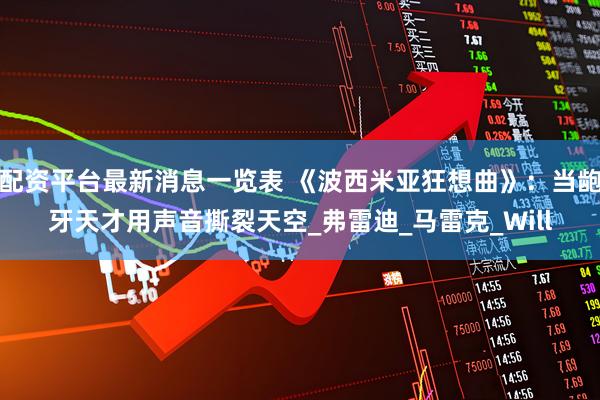 配资平台最新消息一览表 《波西米亚狂想曲》：当龅牙天才用声音撕裂天空_弗雷迪_马雷克_Will